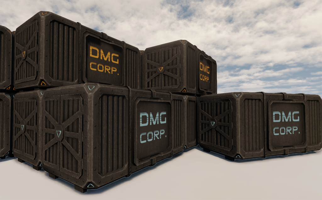 Sci-Fi Cargo Container  Portfolio of Mirjam Herman